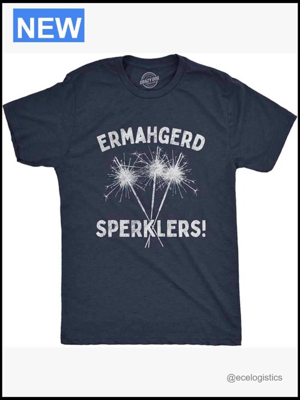 Funny 4th of July Graphic T-Shirt for Men, Firecracker Novelty Tee